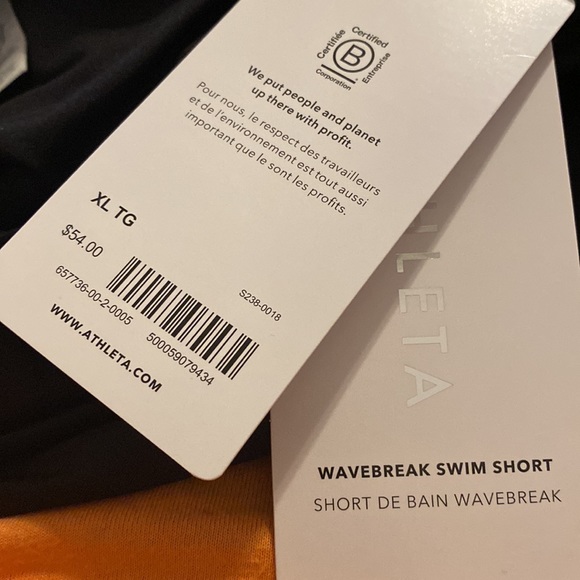 🖤 Athleta Wavebreak Swim Short // Black - Picture 10 of 10